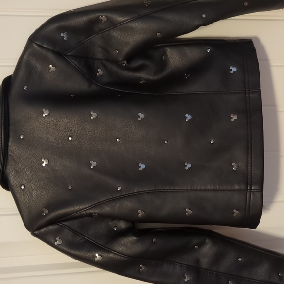 Disney leather moto jacket - Picture 4 of 5